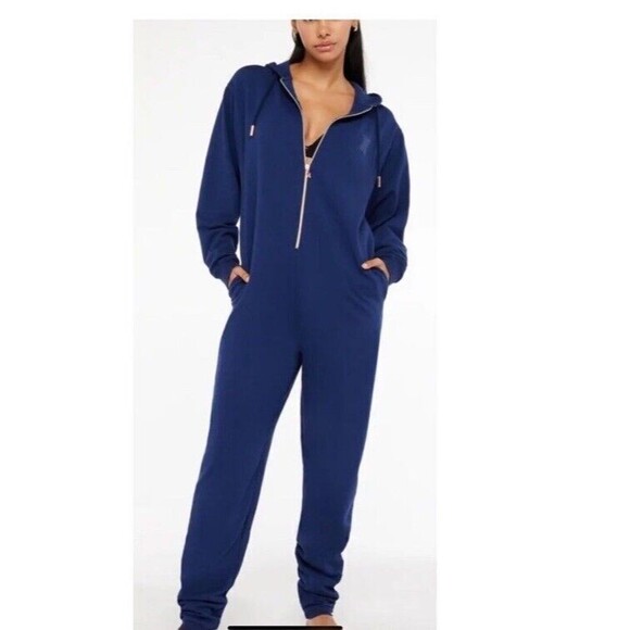 Savage X Fenty Jumpsuit Women’s Plus 3X Blue One Piece Loungewear Rihanna NEW - Picture 13 of 15